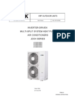 YORK Mini VRF ODU - JDOH (040 To 060) - Installation Manual - FAN-1707 201602