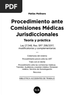 Procedimiento Ante Comisiones Medicas Jurisdiccionales Teoria y Practica