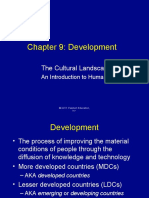 Chapter 9: Development: The Cultural Landscape