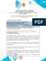 Guia de Actividades y Rúbrica de Evaluación - Unidad 1 - Tarea 1 - Reconocimiento