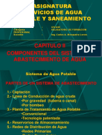 Clase 03 Componentes Del Sistema de Agua y Alcantarillado Semana 2 2020 I PDF