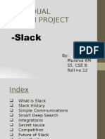 of Slack App Presentation