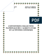 Convention Collective Nationale de L'agriculture Et Activites Connexes+++ PDF