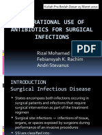 The Rational Use of Antibiotics For Surgical Infections