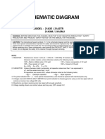 Schematic Diagram: MODEL: 21A3E / 21A3TR 21A3M / 21A3MJ