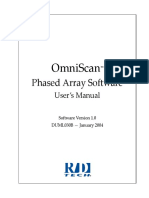 Omniscan Software Manual 2.0