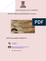 Informacion Licencias de Conducir