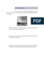 Projectile Motion - Worksheet