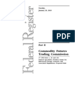 Federal Speculative Position Limits For Referenced Energy Contracts and Associated Regulations Proposed Rule