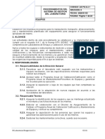 LB-PG-6.4.1 Gestion de Equipos