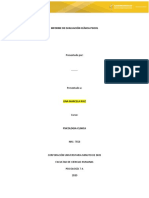 Informe de Evaluación Clínica Psicológica