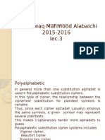 Dr. Ashwaq Mahmood Alabaichi 2015-2016 Lec.3: Computer and Data Security 4 Class