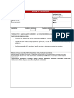 Informe Reconocimiento de Compuestos Aromaticos y Linfaticos. 1