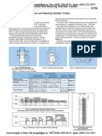 Boundary Dimensions and Bearing Number Codes