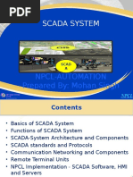 Scada System: Npcl-Automation Prepared By: Mohan Singh