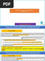 WWW - Edutap.co - In: Chapter X of Companies Act - Audit and Auditors Sections 140 To 142