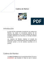 Clasificación de Los Estados de La Cadena de Markov y Matriz de Transición