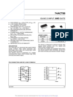 Quad 2-Input and Gate: Order Codes