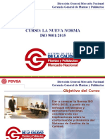 Taller Norma ISO 9001-20015