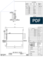 Bill of Material: 102B6 - W18X40 - 43'-1" - ONE REQ'D Camber 2"