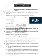 2nd Year Physics Numerical & Short Questions