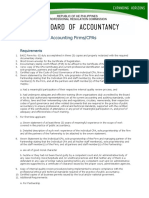 Requirement For Accreditation CPAs in Public Practice PDF