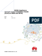 Huawei SAP HANA Appliance Multiple Node Installation Guide (KunLun 9008 and 9016) 09