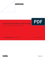 07 - Strategy-Business - The Fortune at The Bottom of The Pyramid - Prahalad and Hart PDF