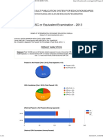 Result of SSC or Equivalent Examination - 2013: Web Based Result Publication System For Education Boards