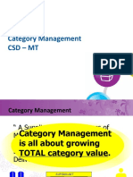 Category Management CSD - MT