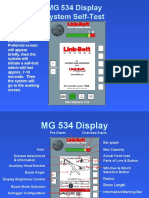 MG 534 Display System Self-Test