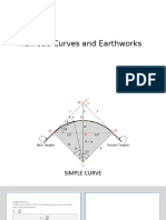 Railroad Curves and Earthworks