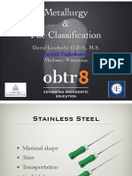 Metallurgy & File Classification: Capital Endodontics