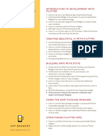 Intro To Flutter Dev Syllabus