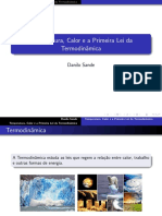 Aula 5 - Temperatura, Calor e A Primeira Lei de Termodinâmica