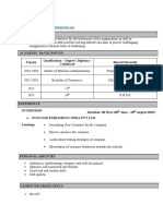 Swapnil New CV