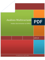 Analisis Discriminante Con R y SPSS PDF