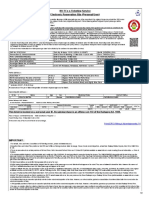 Irctcs E-Ticketing Service Electronic Reservation Slip (Personal User)