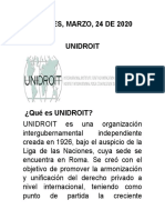 Conv. Unidroit de 1995 - Organiz. de Las Naci. Unidas