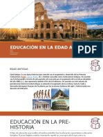 Educación en La Edad Antigua 2