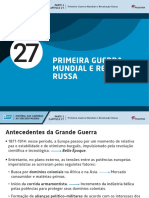 Primeira Guerra Mundial e Revolucao Russa PDF