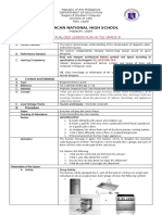 Lesson Plan in Contextualization Quarter 1