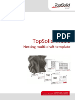 Topsolid'Wood: Nesting Multi-Draft Template