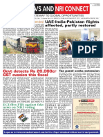 UAE-India-Pakistan FL Ights Affected, Partly Restored: Samjhauta Express Suspended