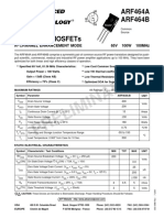 Preliminary: ARF464A ARF464B