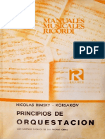 Orquestación - Rimsky Korsakov - Texto PDF