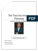 The Tata Succession Planning