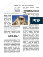 1 Mundo Grego Grecia Antiga Classica Helenistica PDF