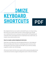 Bluebeam Revu Keyboard Shortcuts TAVCO