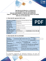 Guía de Actividades y Rúbrica de Evaluación - Fase 3 - Identificar El Comportamiento de La Corriente Alterna en Circuitos RLC